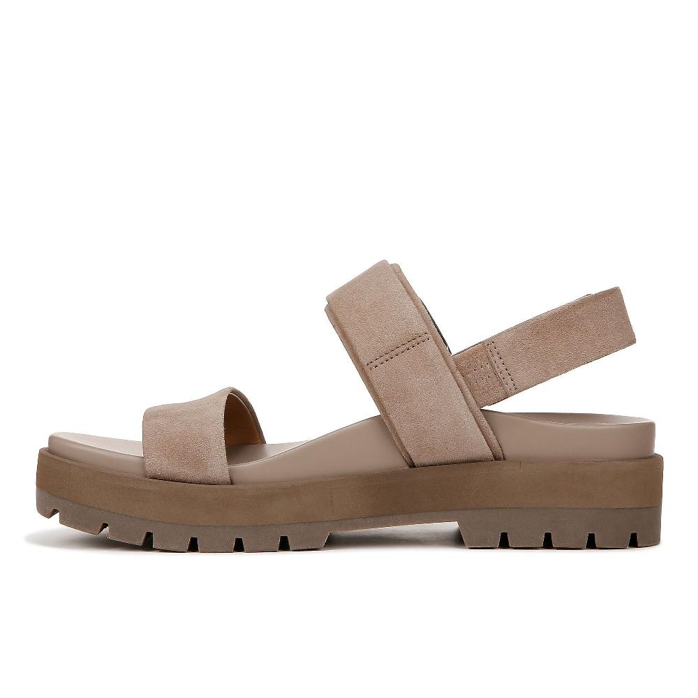 QVC Vionic Sandali In Pelle Con Doppia Fascia