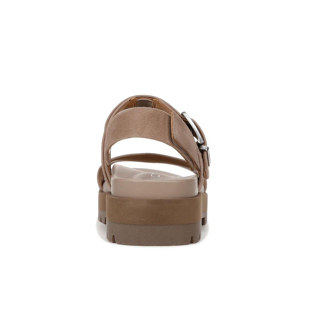 QVC Vionic Sandali In Pelle Con Doppia Fascia
