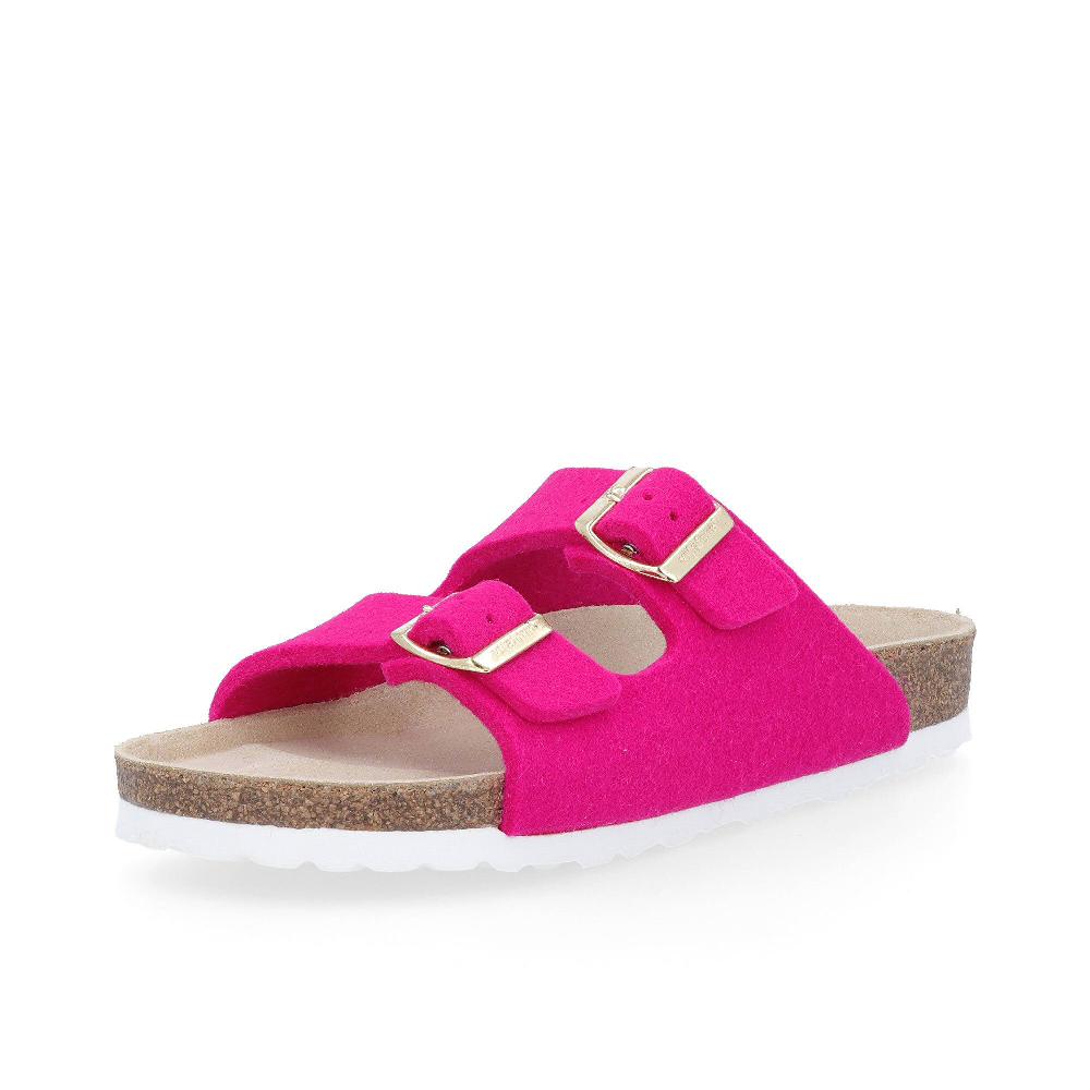 QVC Vitaform Ciabatta con tomaia in lana e soletta