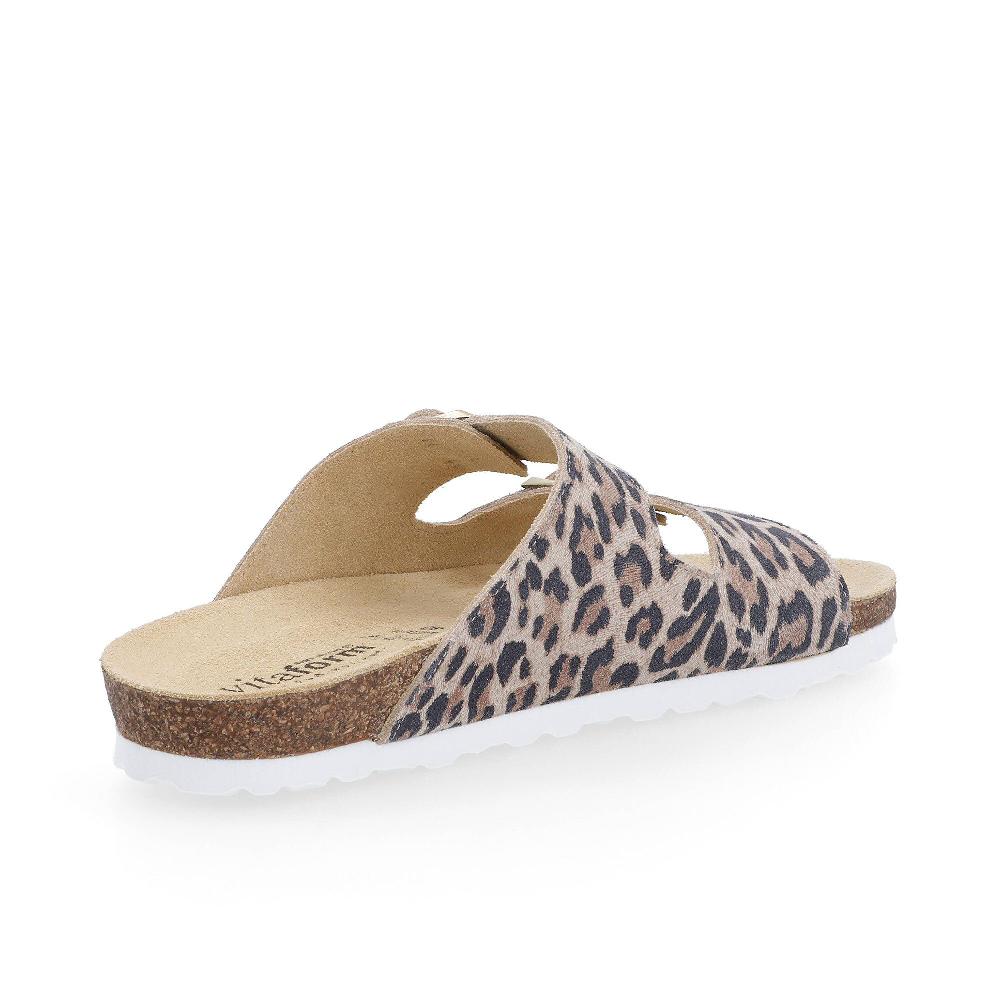 QVC Vitaform Ciabatta In Pelle Con Due Cinturini