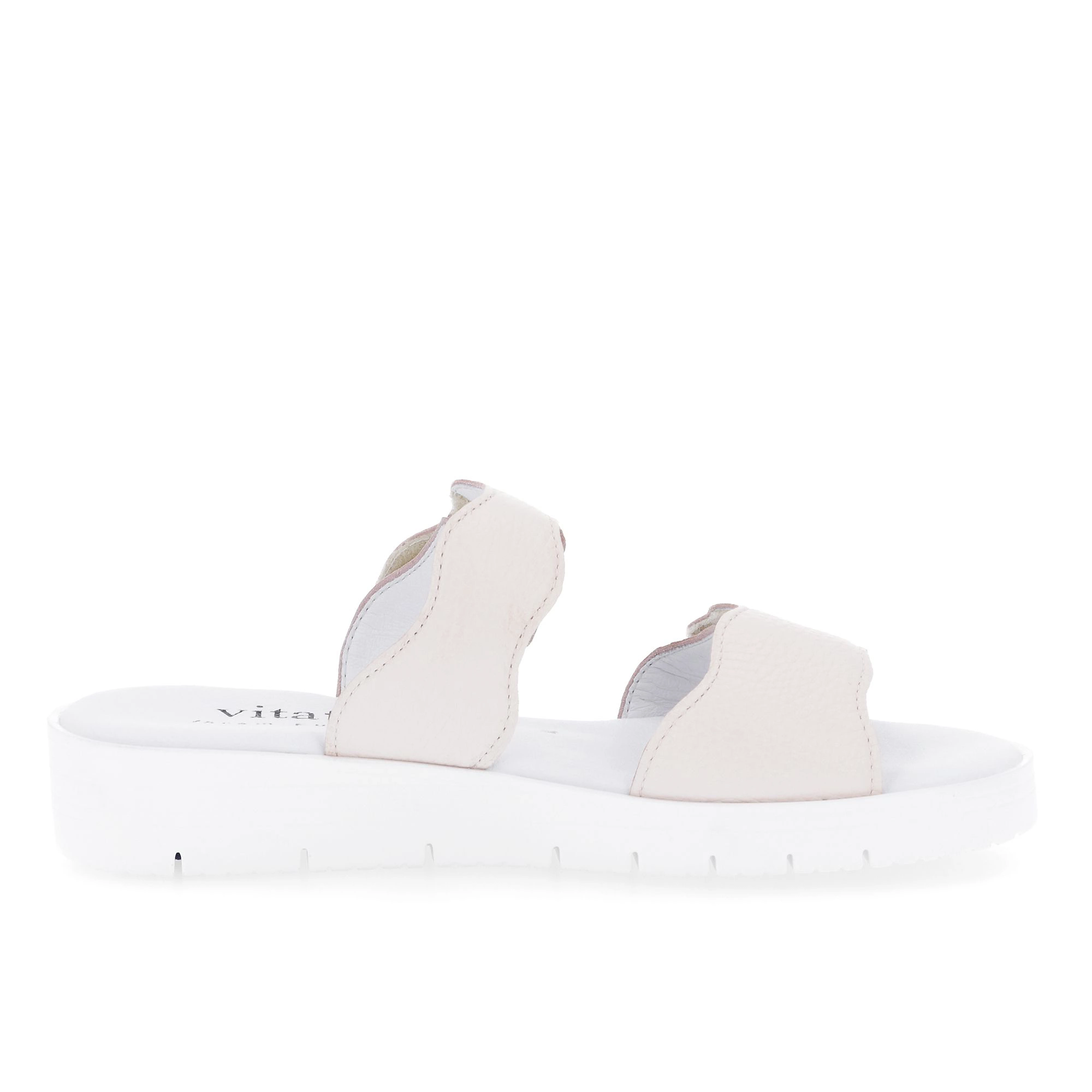QVC Vitaform Ciabatta Sabot In Pelle