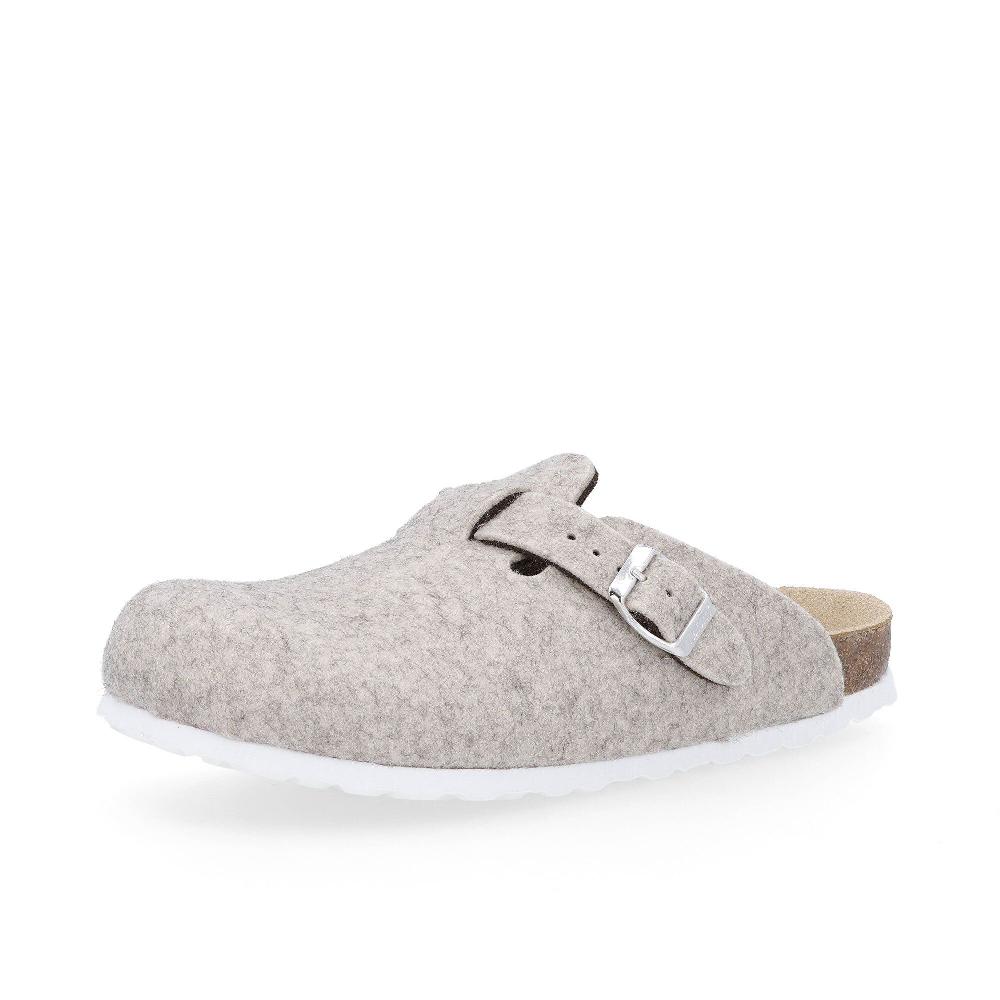 QVC Vitaform Sabot in lana con cinturino e fibbia