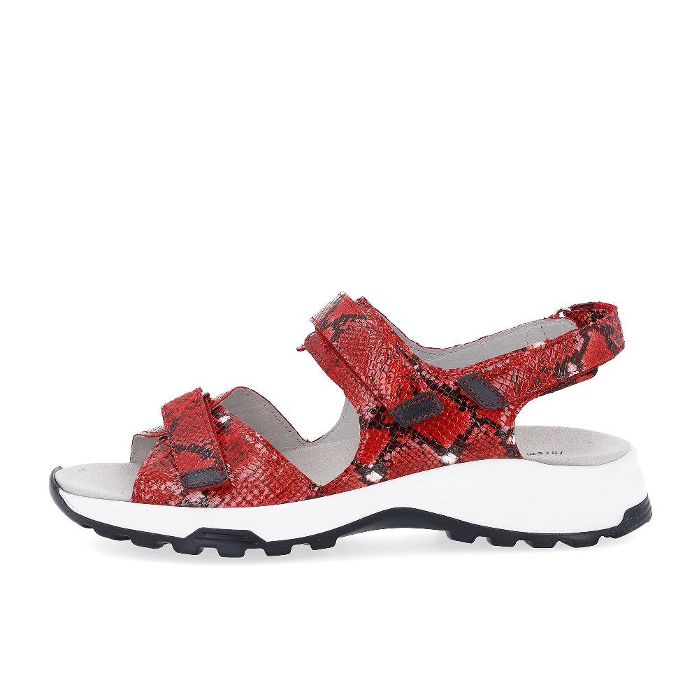 QVC Vitaform Sandali In Pelle Con Effetto Pitonato
