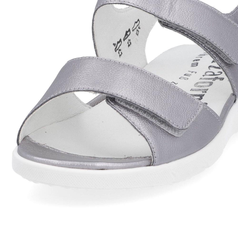 QVC Vitaform Sandali In Pelle Laminata