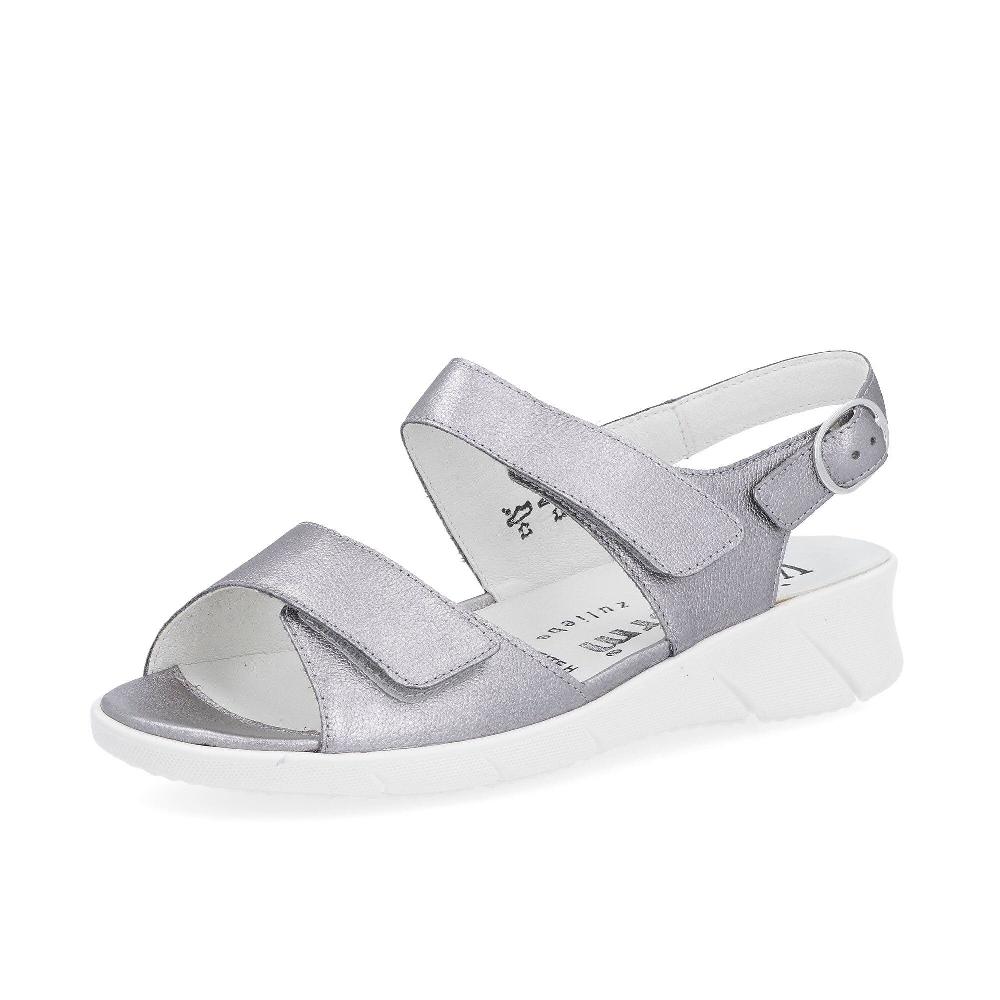 QVC Vitaform Sandali in pelle laminata