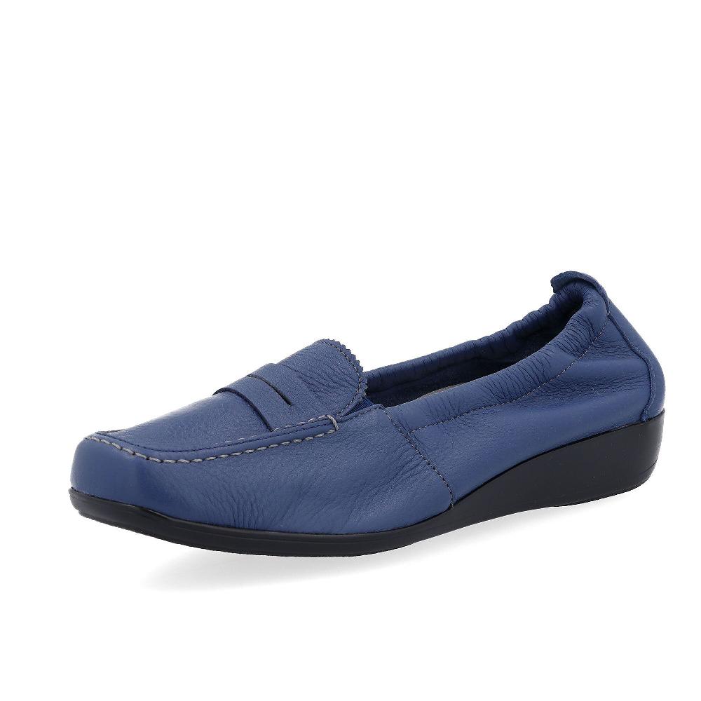 QVC Vitaform Slip on in pelle con inserti elastici