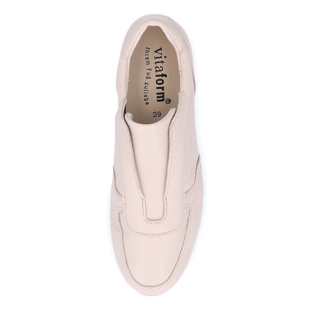 QVC Vitaform Slip On In Pelle Con Inserto Elastico