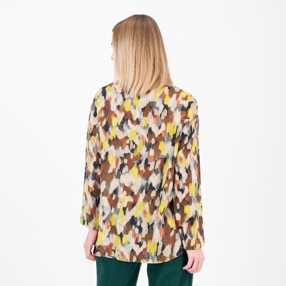 QVC W.I.T.A. Blusa Fantasia In Viscosa