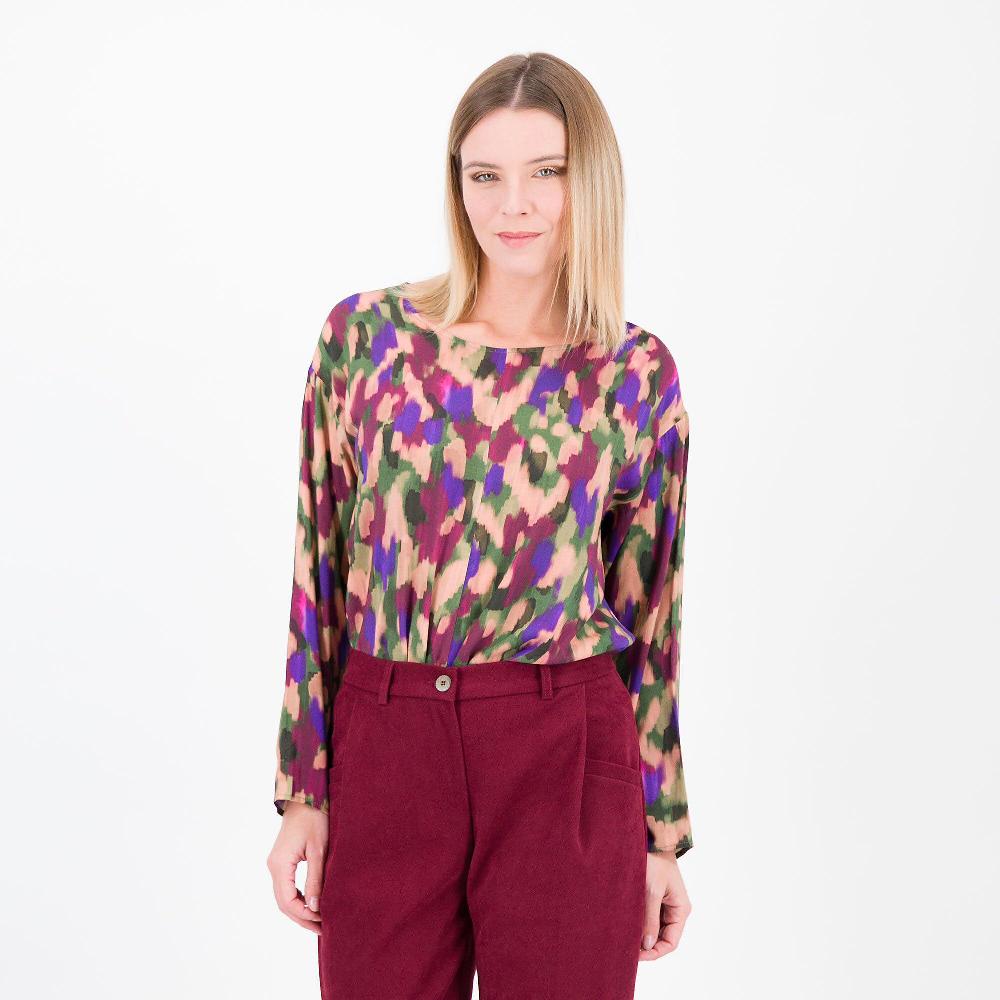 QVC W.I.T.A. Blusa fantasia in viscosa