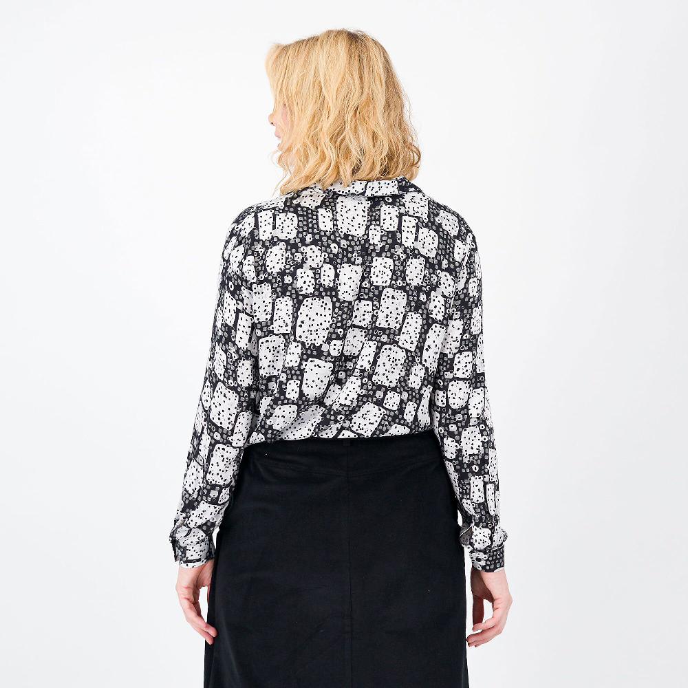 QVC W.I.T.A. Camicia Fantasia In Raso