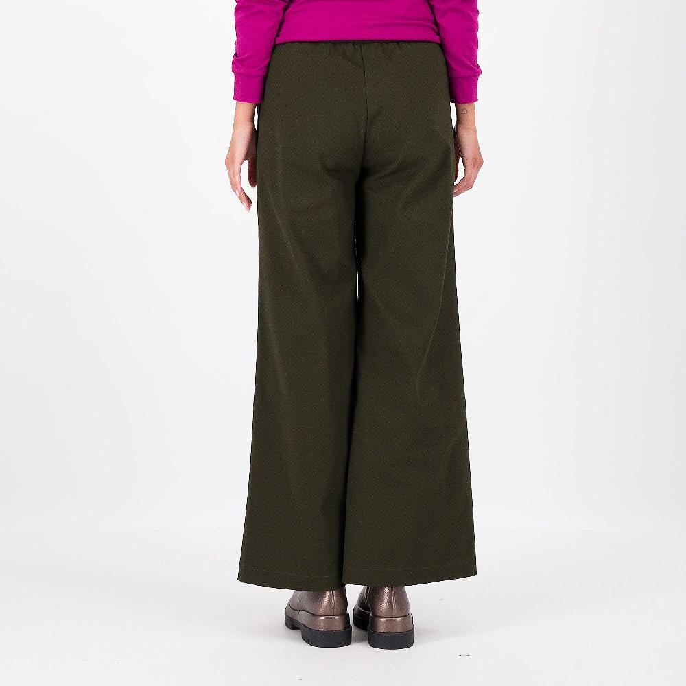 QVC W.I.T.A. Pantaloni Ampi In Cotone Diamantato