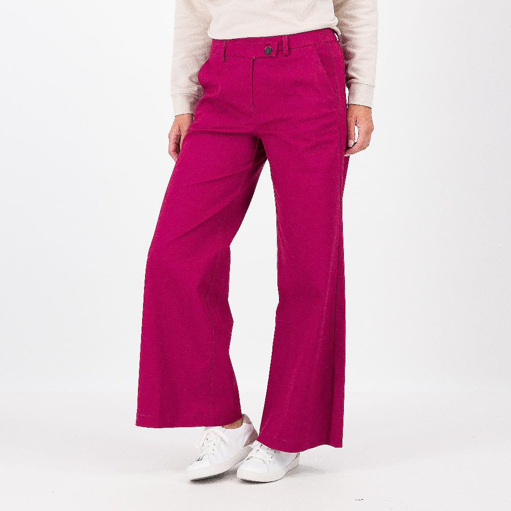 QVC W.I.T.A. Pantaloni ampi in cotone diamantato