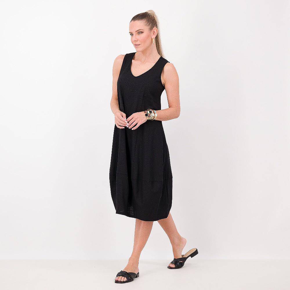 QVC Wynne Layers Abito midi smanicato a balloon