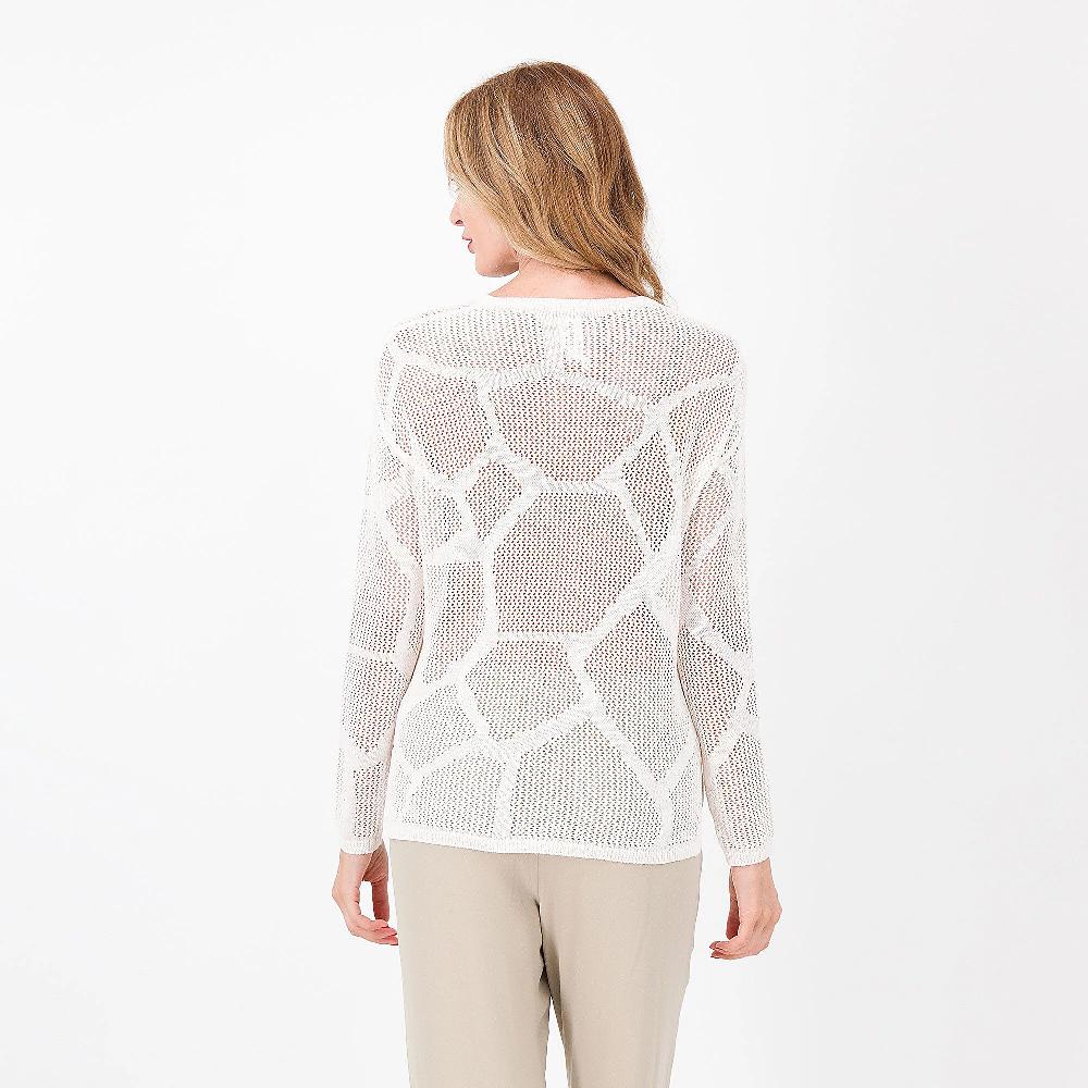 QVC Wynne Layers Maglia A Trapezio Lavorata A Rete