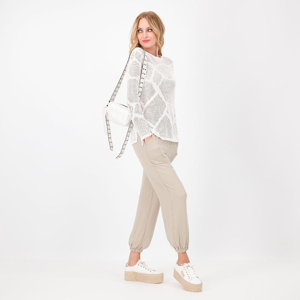 QVC Wynne Layers Maglia A Trapezio Lavorata A Rete