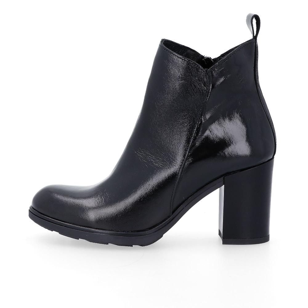 QVC YOKONO Stivaletti In Pelle Con Tacco 8 Cm