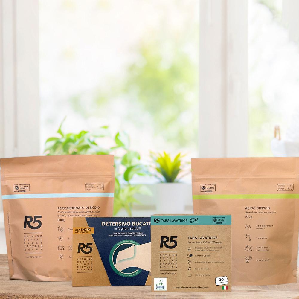 QVC R5 Living Kit Bucato Premium 4 Prodotti Casa E Bucato