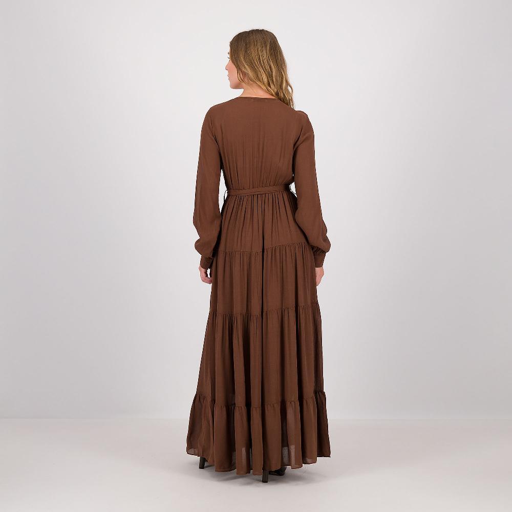 QVC REBEKA ROSS Abito In Crêpe Di Viscosa Con Gonna Ampia