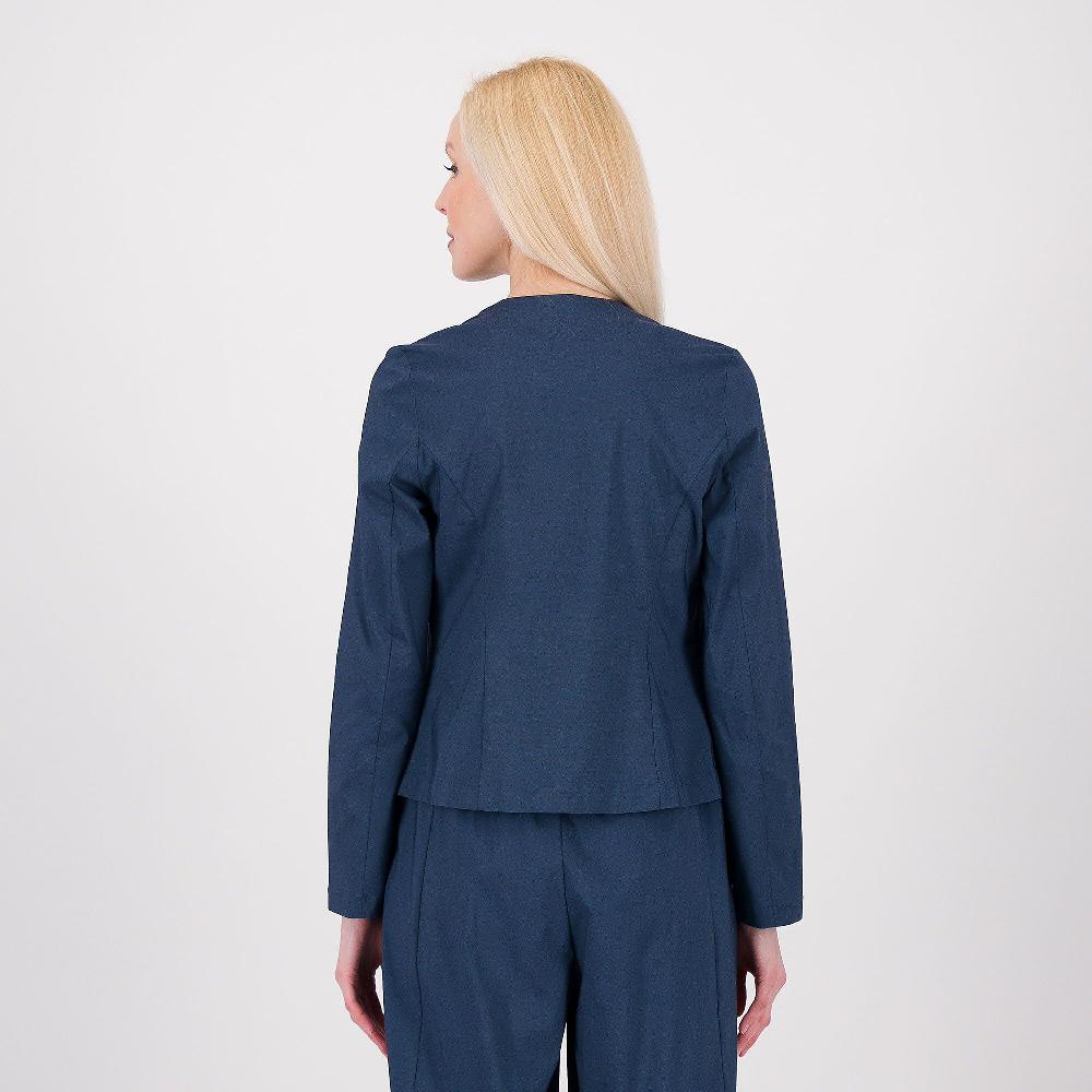 QVC REBEKA ROSS Giacca Corta In Bengalina Stretch Senza Bottoni
