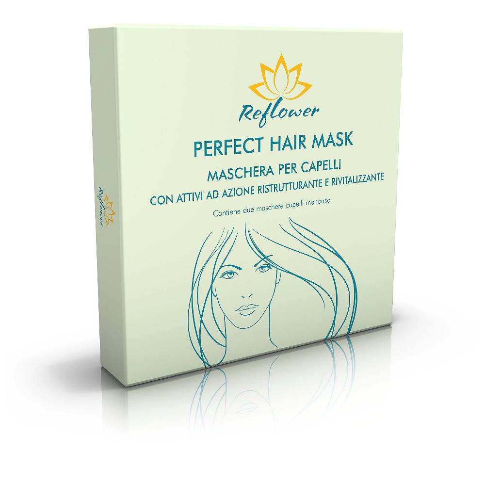 QVC Reflower 2 Maschere Per Capelli Ad Zione Ristrutturante