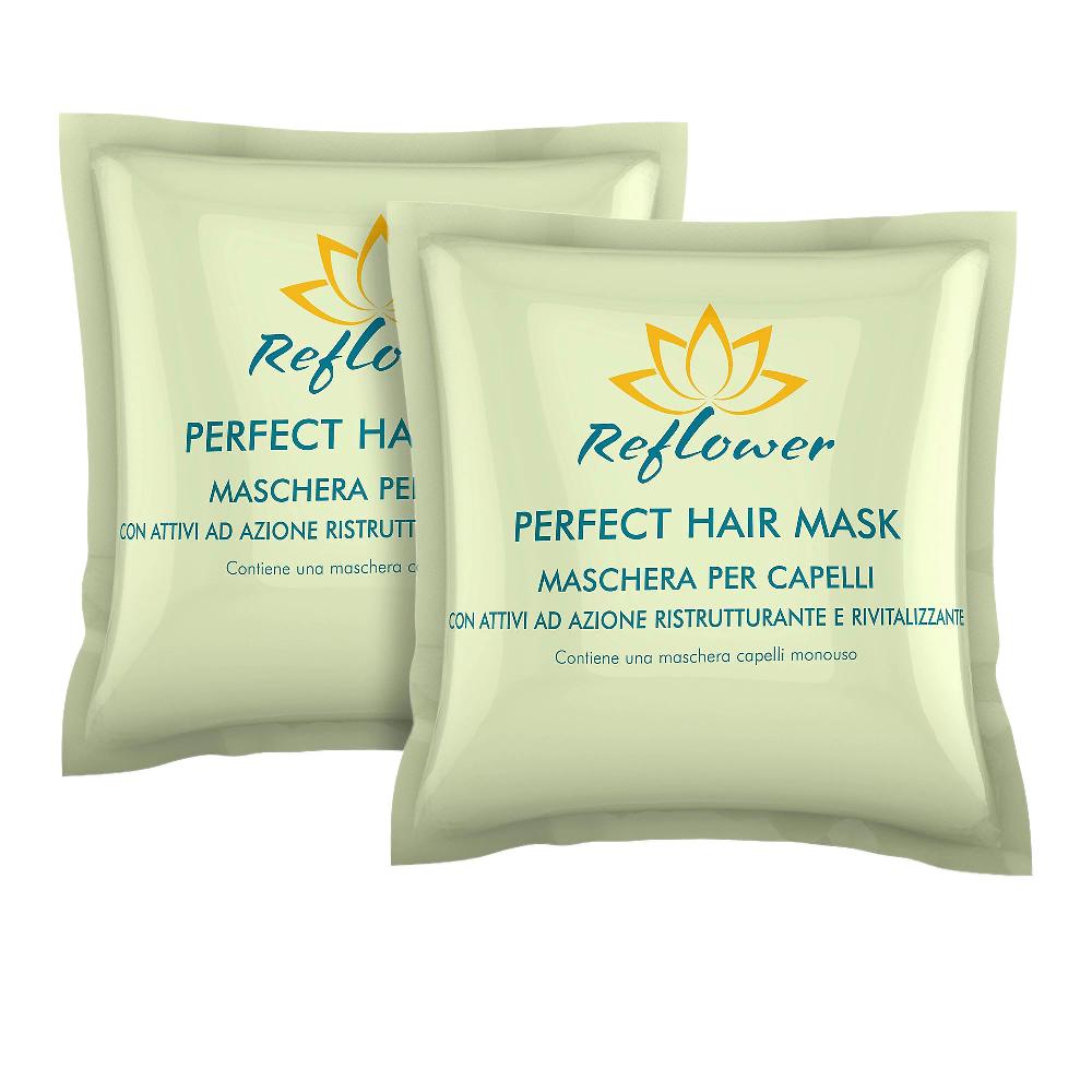 QVC Reflower 2 maschere per capelli ad zione ristrutturante