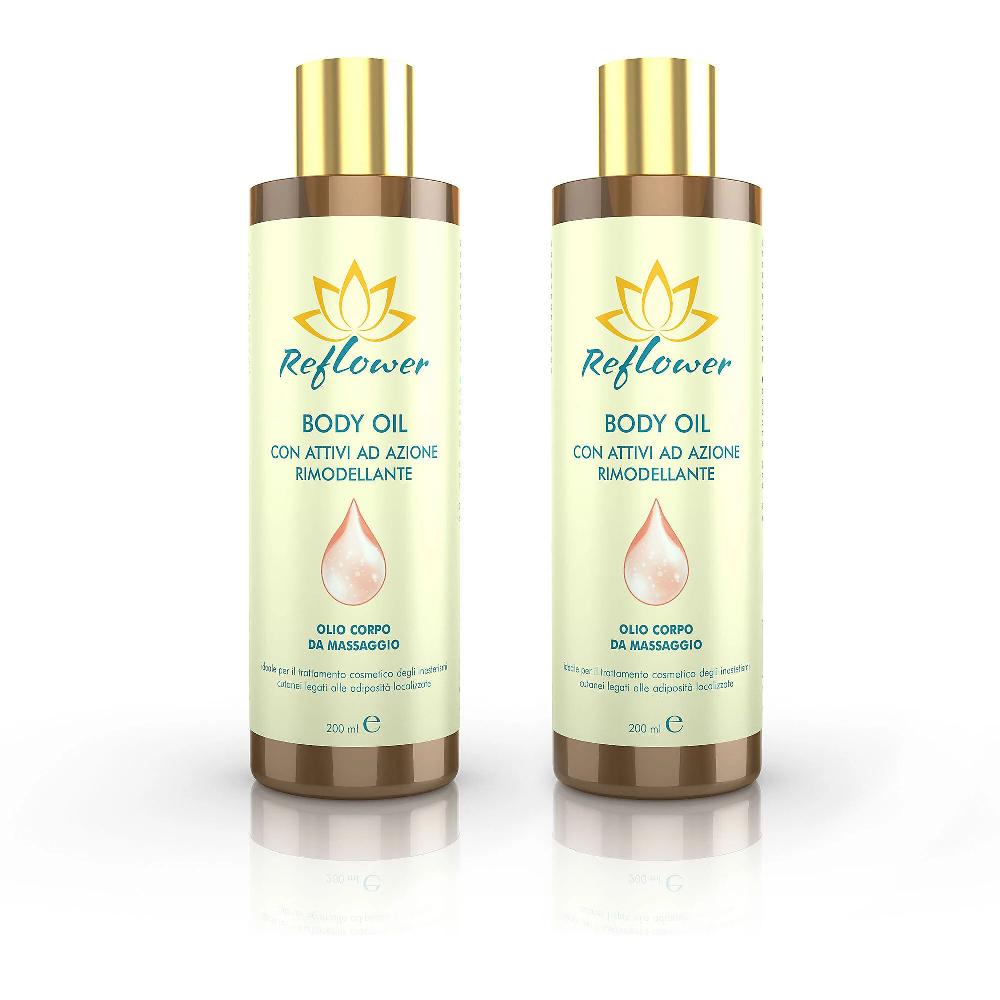 QVC Reflower 2 Olii Corpo A Scelta Rimodellante Drenante Tonificante
