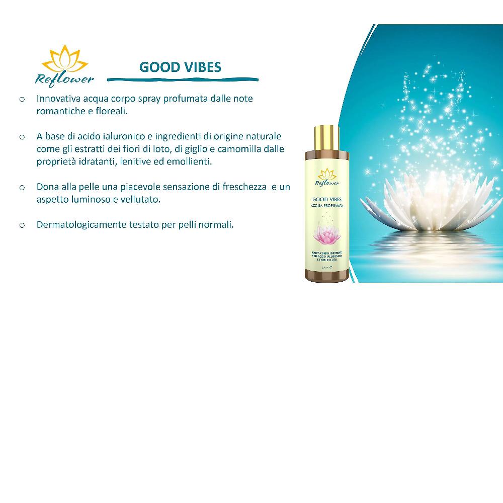 QVC Reflower Acqua Corpo Profumata In Spray Good Vibes