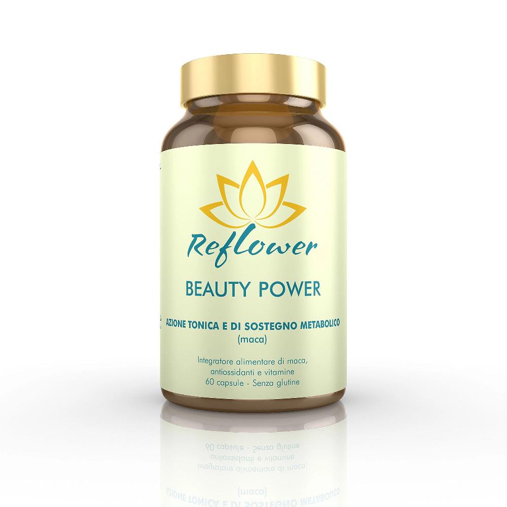 QVC Reflower Beauty Power integrat. alimentare per azione tonica