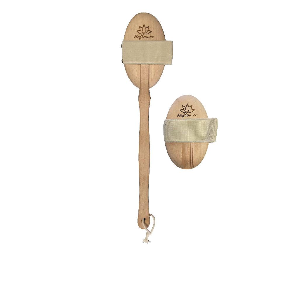 QVC Reflower Spazzola Per Spazzolatura A Secco Di Tutto Il Corpo