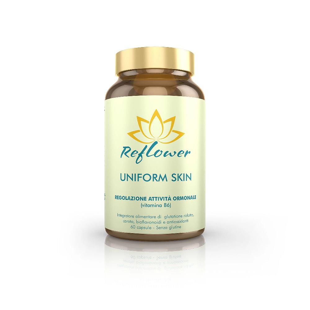 QVC Reflower Uniform Skin int. alimentare per la pelle (60caps)