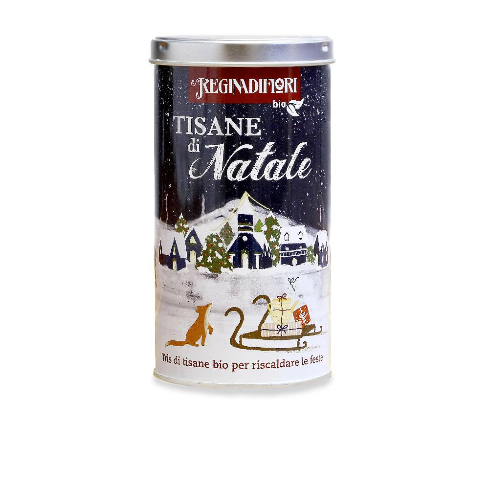 QVC Regina Di Fiori Set 2 Lattine Con Grafica Natalizia E 12 Filtri Di Tisane