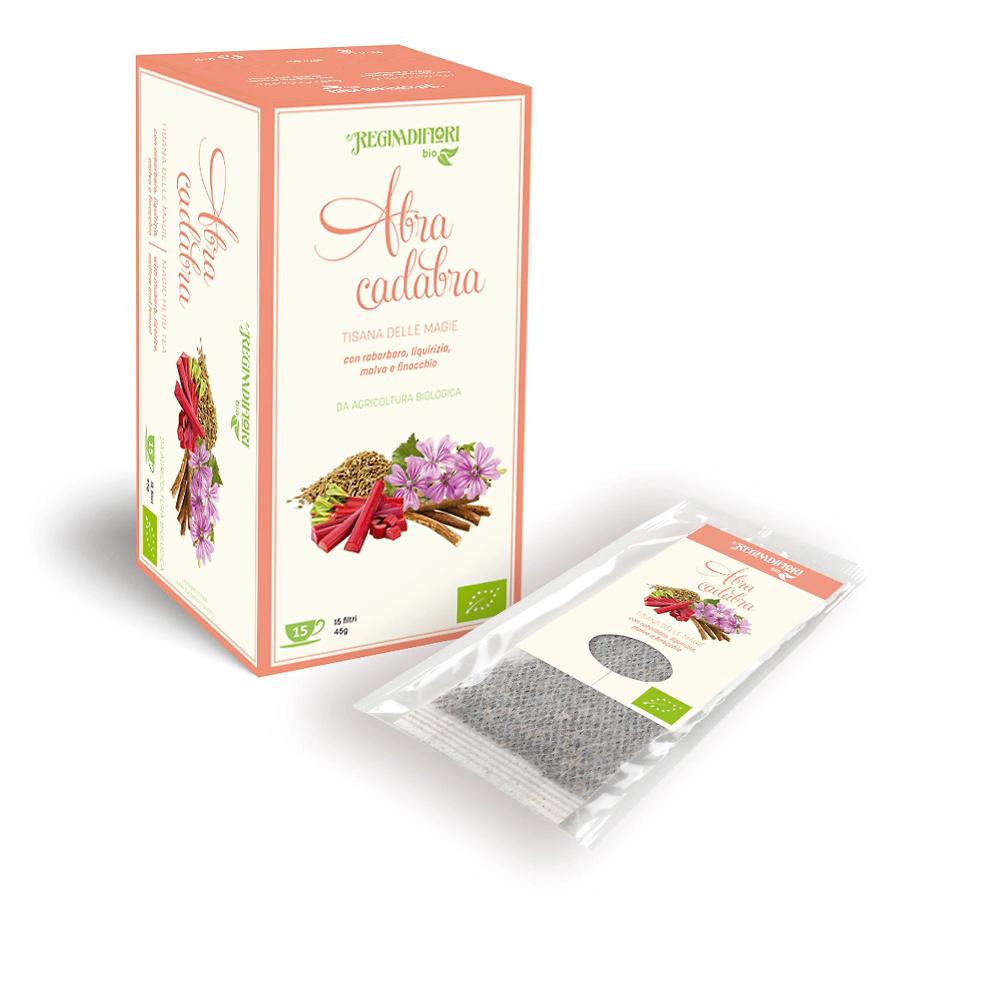 QVC Regina di fiori Tisana Abracadabra 3 astucci da 15 filtri
