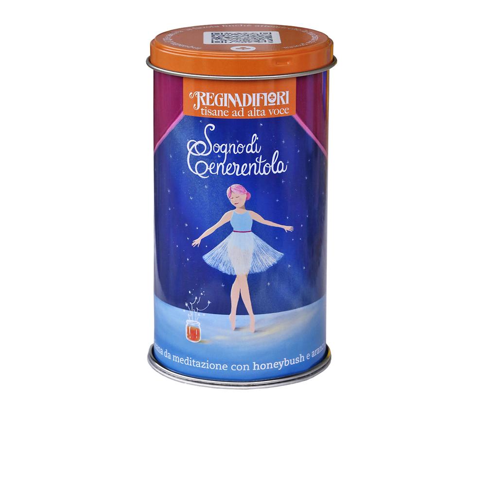 QVC Regina Di Fiori Tisane Ad Alta Voce: 4 Lattine Da 12 Filtri