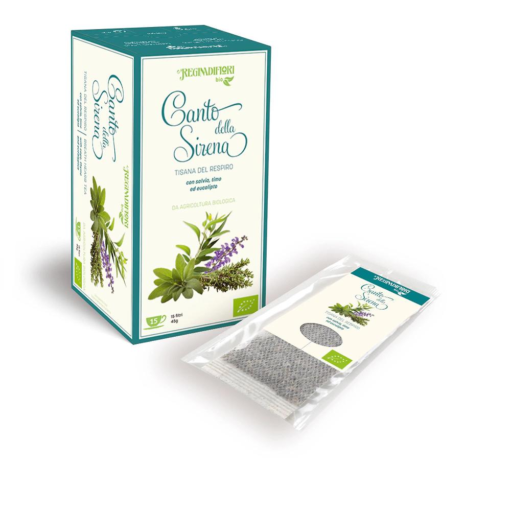 QVC Regina di fiori Tisane bio con salvia timo ed eucalipto