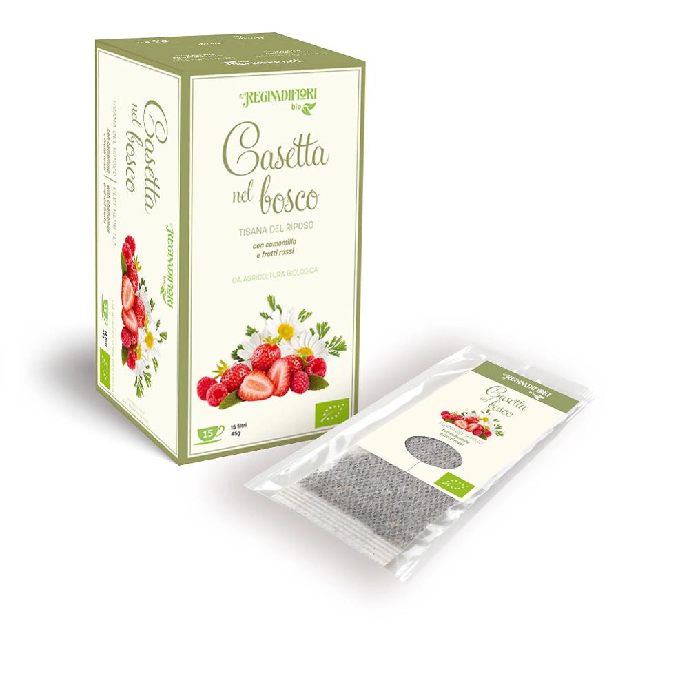 QVC Regina di fiori Tisane Casetta Nel Bosco (15 filtri)