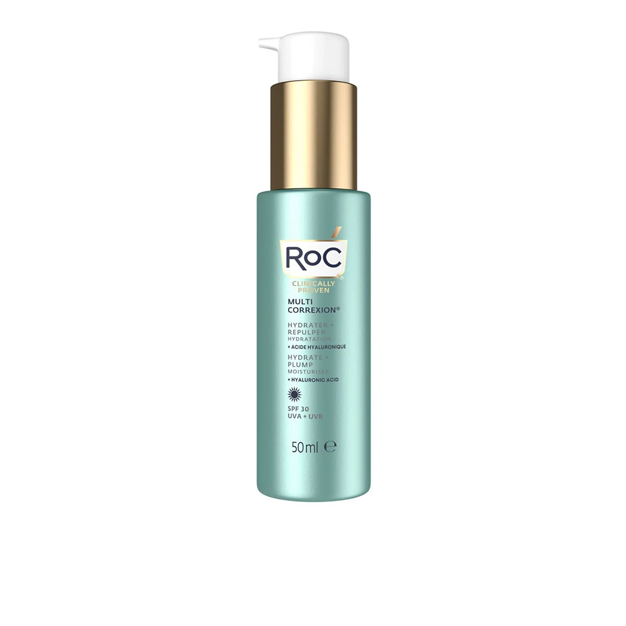 QVC RoC Multi Correxion Hydrate + Plump Crema Viso Con SPF30