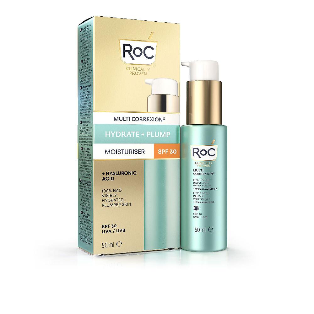 QVC RoC Multi Correxion Hydrate + Plump crema viso con SPF30