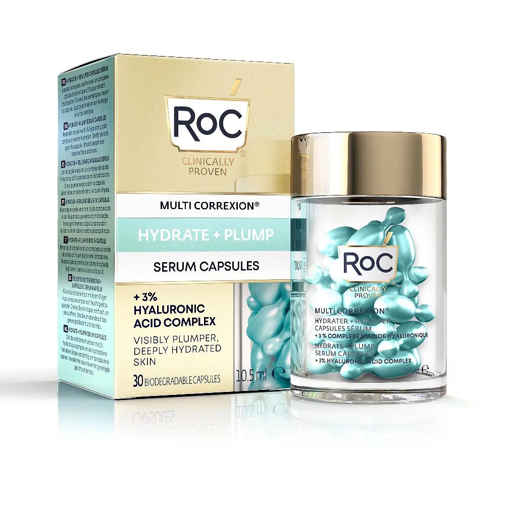 QVC RoC Siero Rimpolpante All'acido Ialuronico Multi Correxion (2pz)