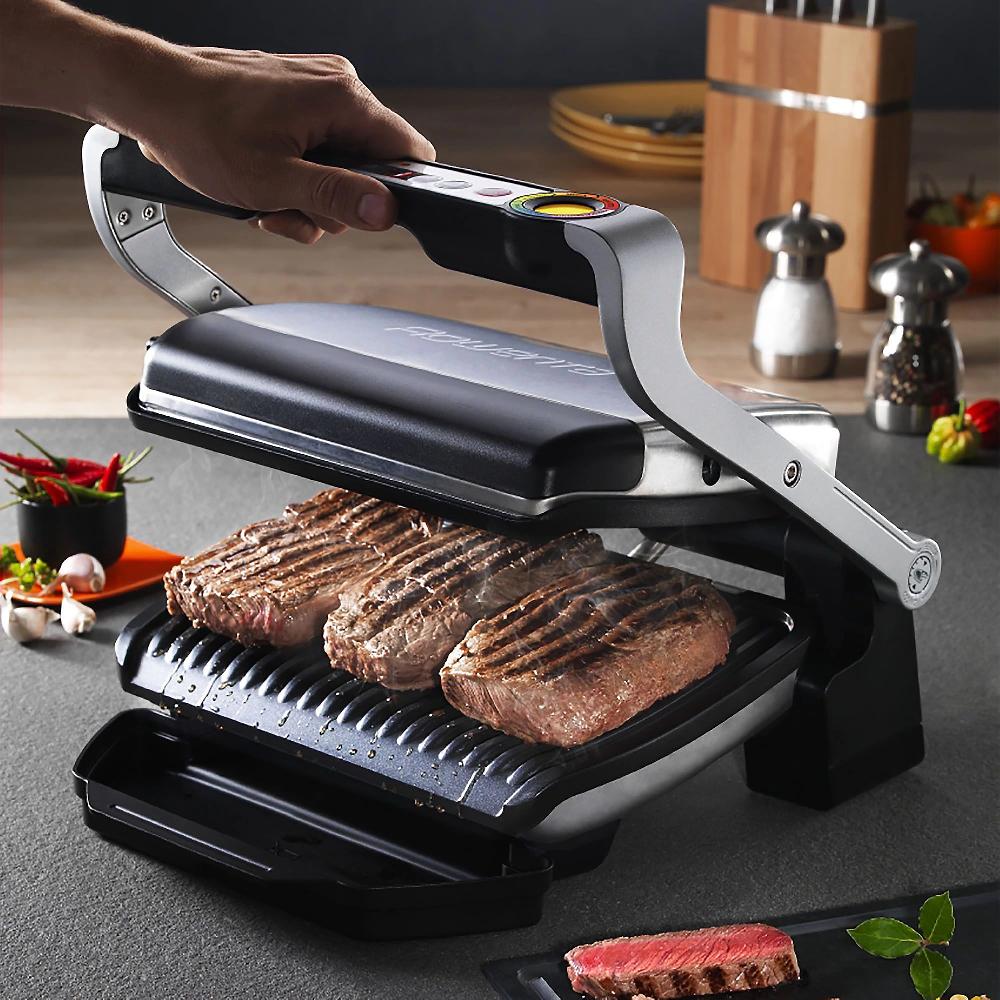 QVC Rowenta Griglia Elettrica Intelligente Optigrill+6 Programmi