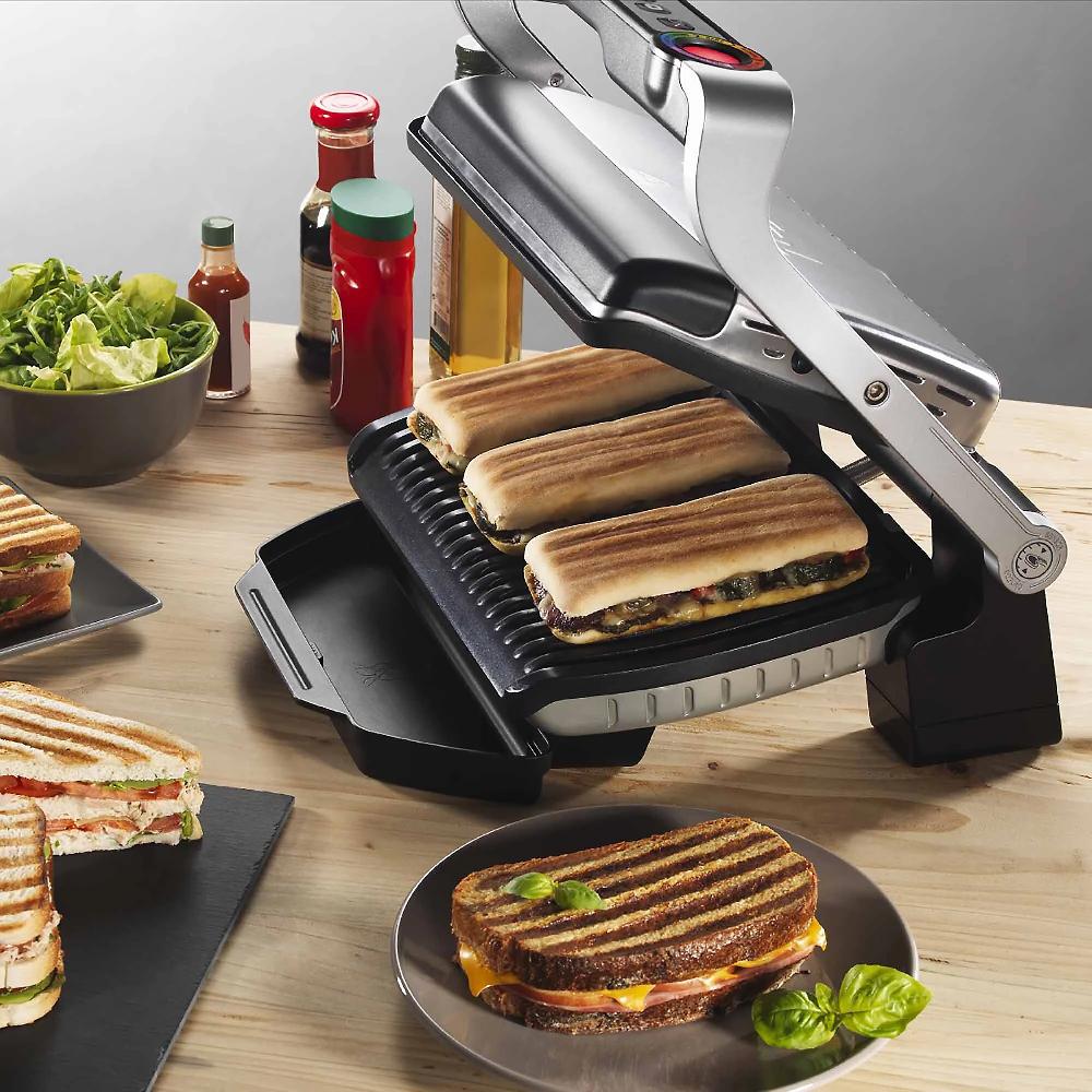 QVC Rowenta Griglia Elettrica Intelligente Optigrill+6 Programmi