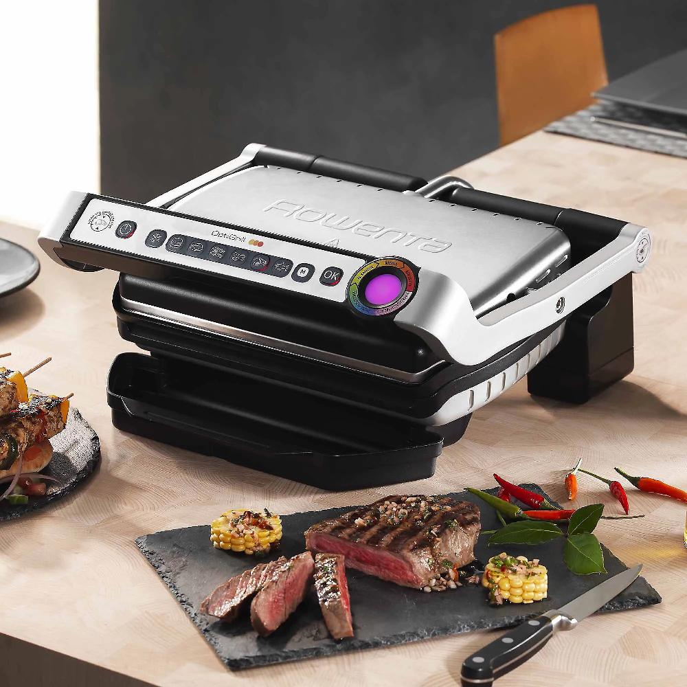 QVC Rowenta Griglia Elettrica Intelligente Optigrill+6 Programmi