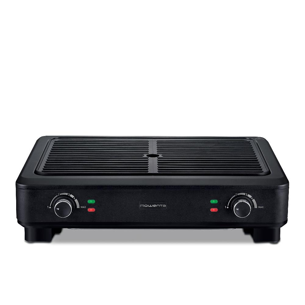 QVC Rowenta Smokeless Grill 2 zone di cottura indipendenti KG9008