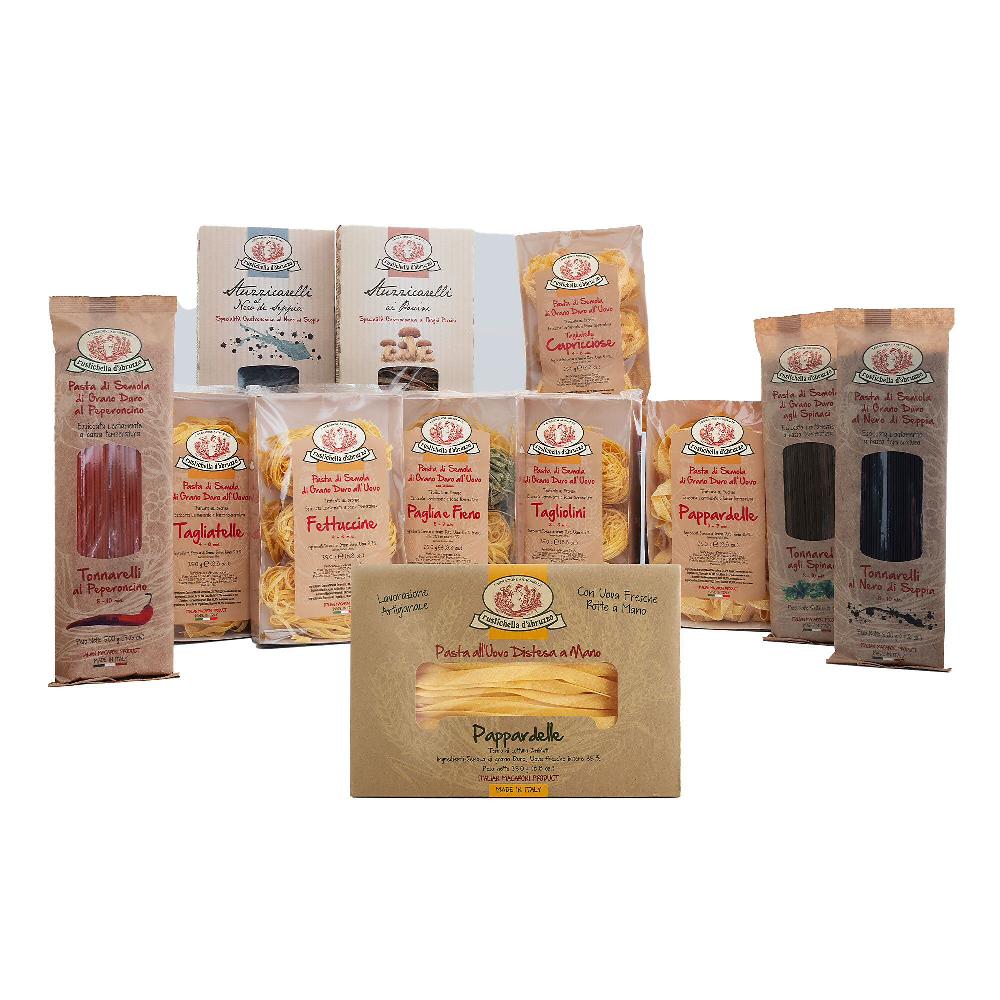 QVC Rustichella d'Abruzzo Linea Uova e Sapori: 10 confezioni di pasta