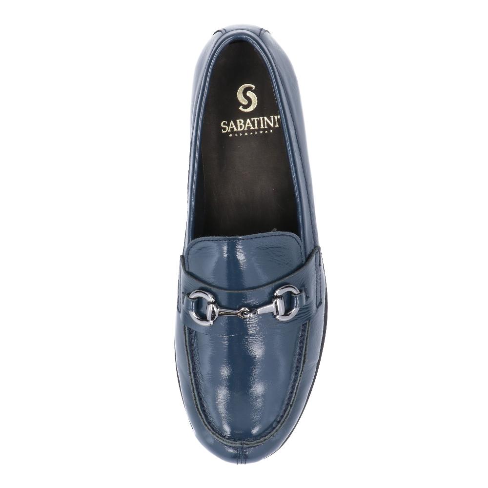 QVC Sabatini Mocassini In Pelle Con Lavorazione A Sacchetto Tacco 3cm