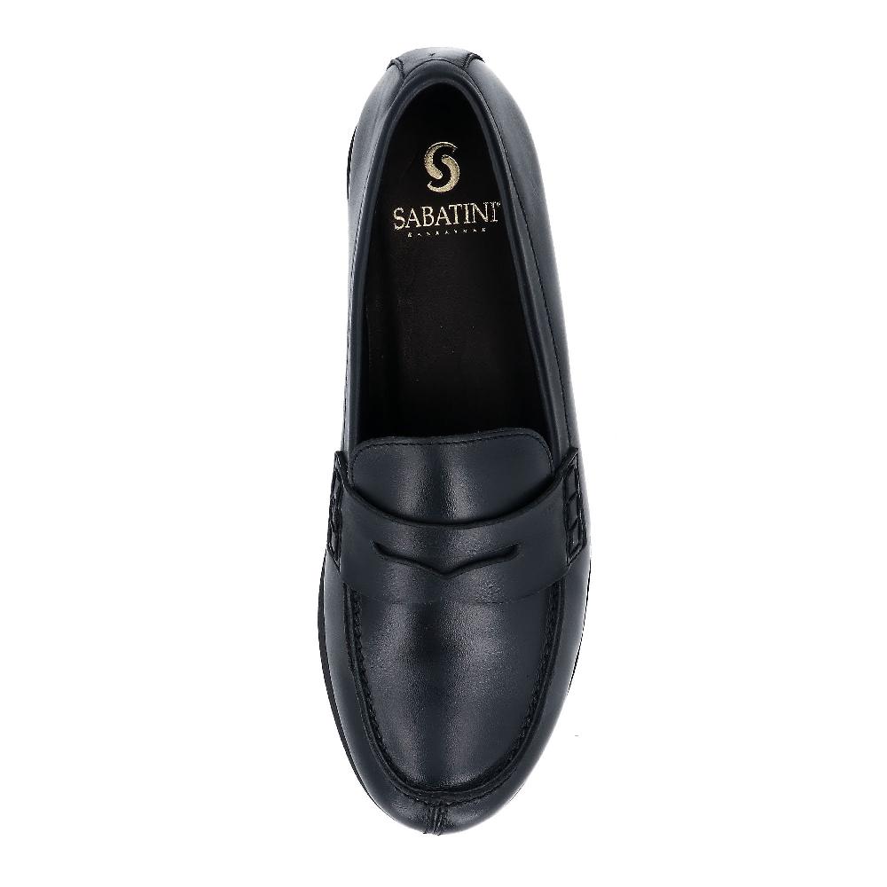 QVC Sabatini Mocassini In Pelle Lavorazione Sacchetto E Tacco 3 Cm