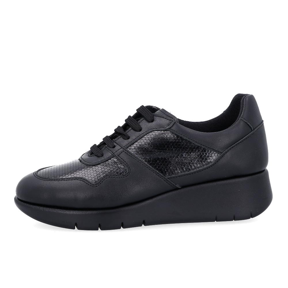 QVC Sabatini Sneaker In Pelle Con Lavorazione A Sacchetto Suola 4cm