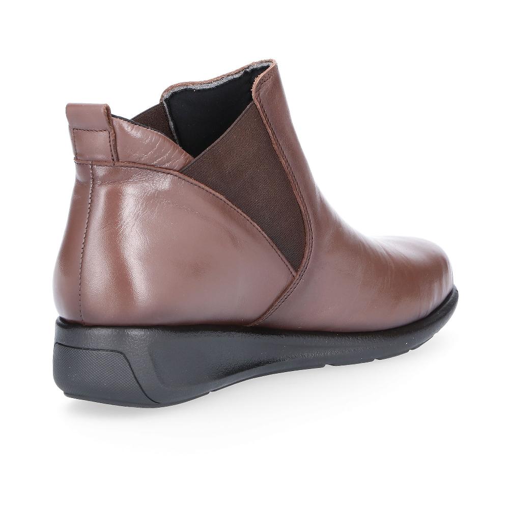 QVC Sabatini Stivaletti In Pelle Con Inseri Elastici