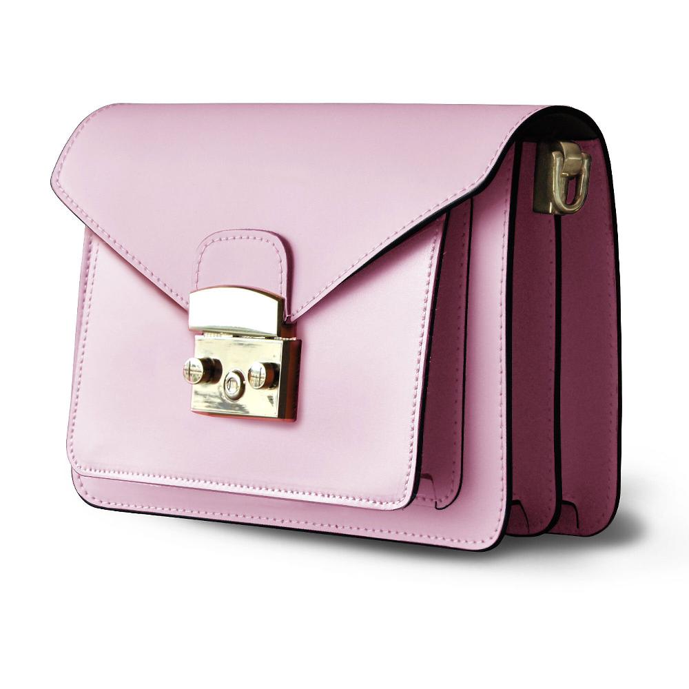 QVC Sabbatini & Turco Borsa a spalla in pelle con tracolla removibile
