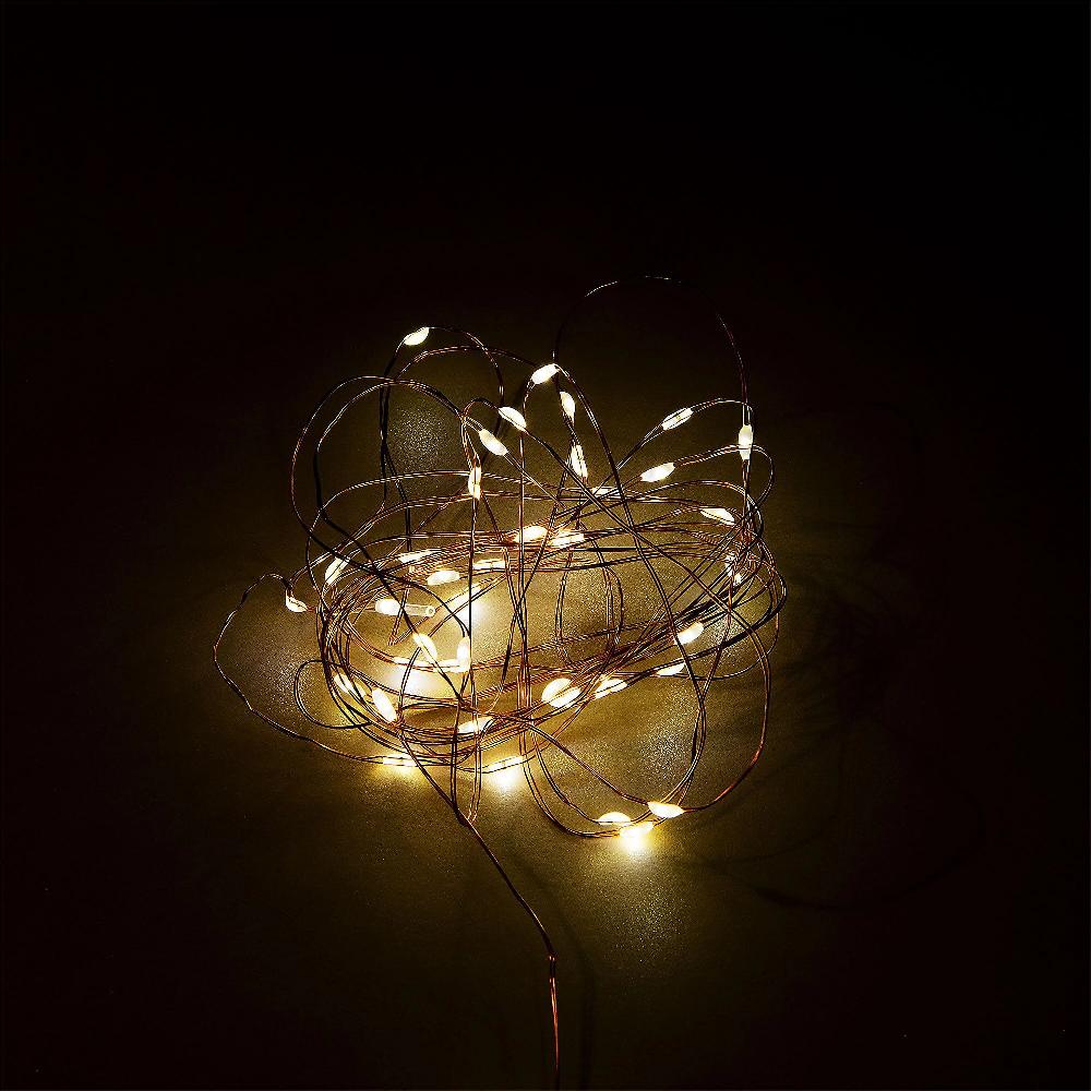 QVC Santa's Express 3 Fili Di Luci LED Interni Ed Esterni