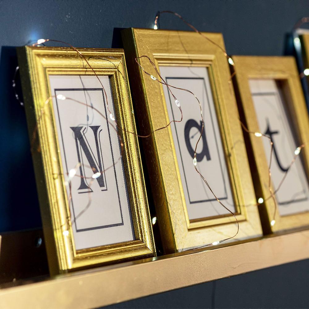 QVC Santa's Express 3 Fili Di Luci LED Interni Ed Esterni